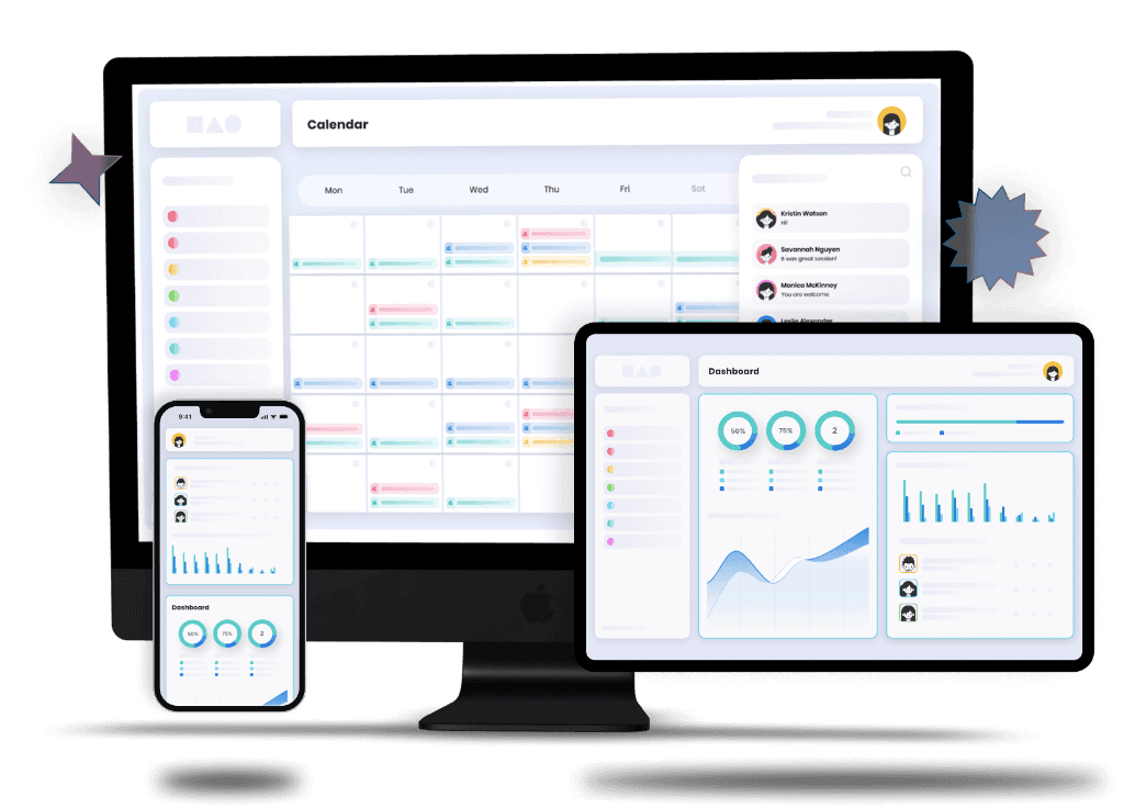Web and Mobile Mockup