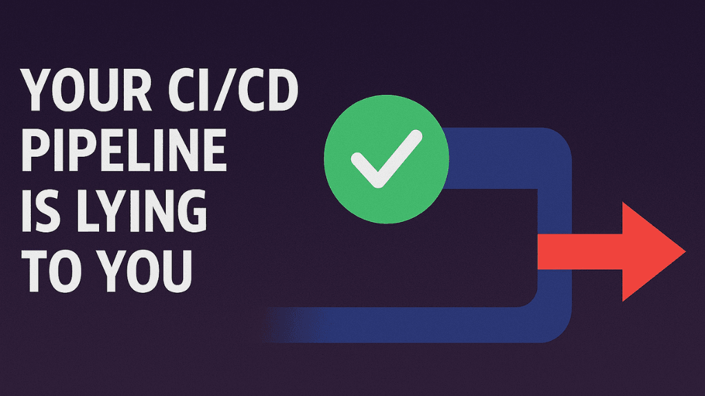 Your CI/CD Pipeline Is Lying to You