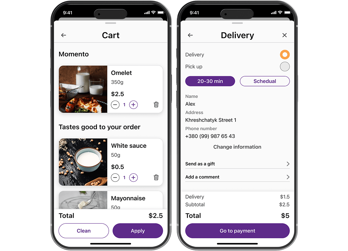 Rich Restaurant Menus