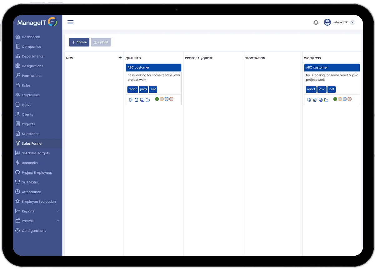 Project & Task Management