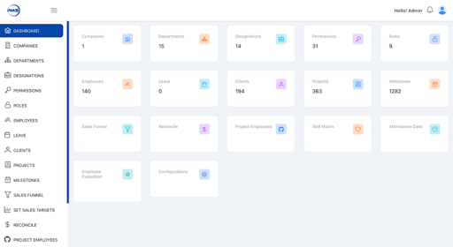 Admin Dashboard